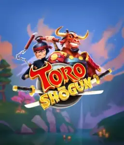 Dive into the dynamic world of the Toro Shogun game by ELK Studios, showcasing a daring samurai and a playful red bull joining forces on an adventure. This graphic captures the fusion of Japanese culture and whimsical fantasy, set against a picturesque forest backdrop. Great for players who love innovative themes, offering a captivating escape.